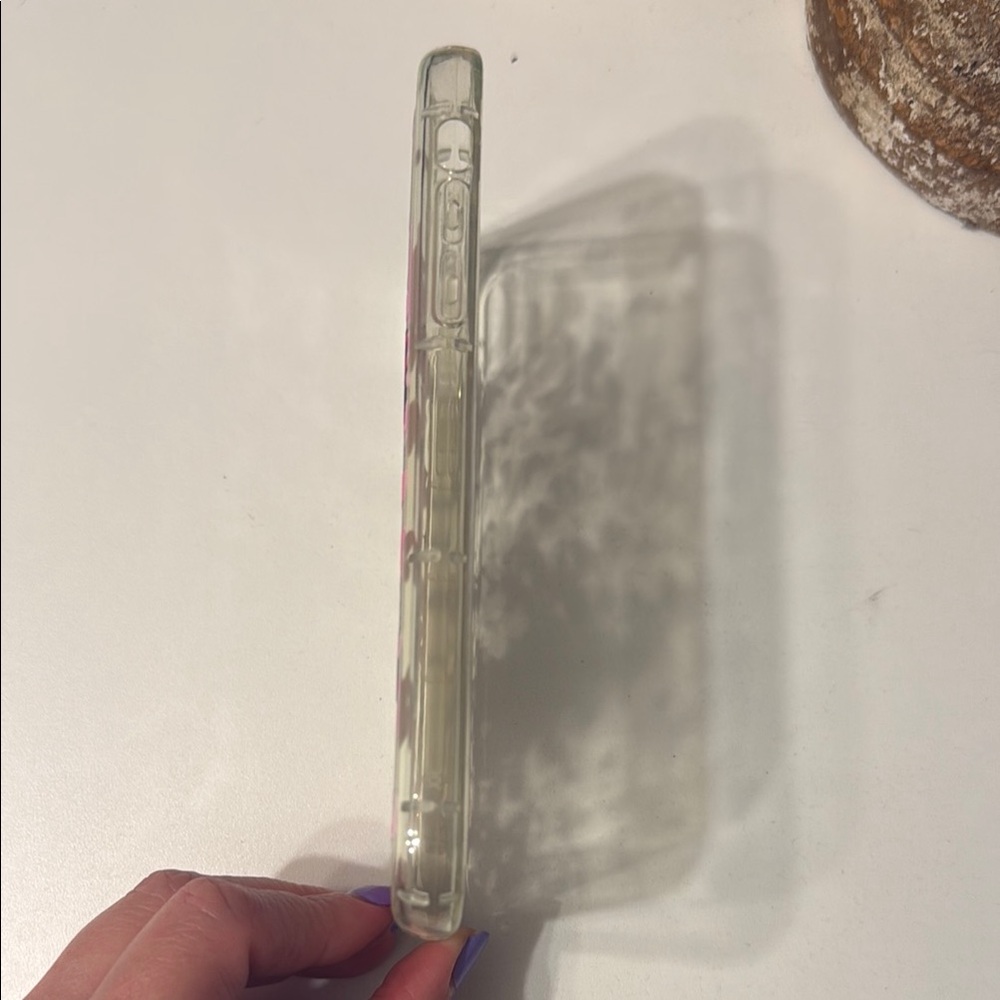 Scream Pink Clear Graphic iPhone XR Soft Case - Picture 3 of 5